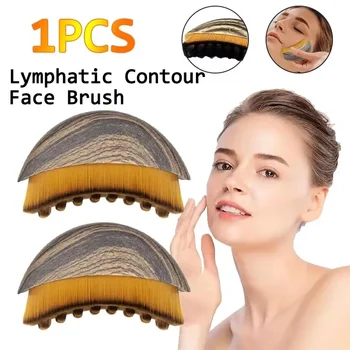 Lymphatic Face Sculpting Brush – Contour & Drainage Massager 1