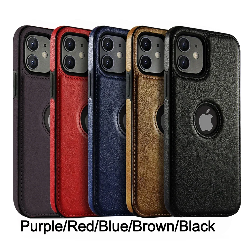 Ultra Thin Slim Business Leather Shockproof Phone Case
