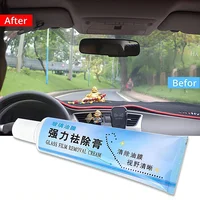 Universal Cars Glass Polishing Degreaser Cleaner Oil Film Clean Polish Paste Bathroom Window Windshield Cleaning Bright Lasting 2