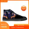 Supernatural Winchester Bros Horror Anime Cartoon Casual Cloth Shoes High Top Comfortable Breathable 3D Print Men Women Sneakers 5