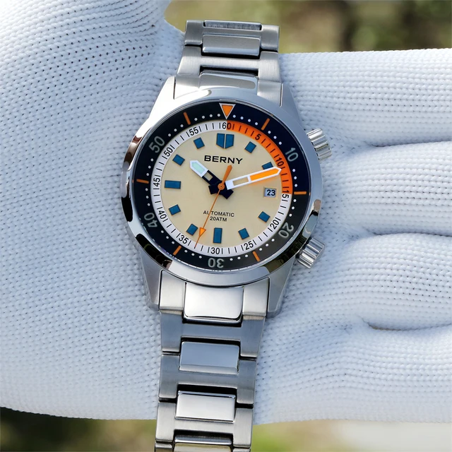 Kratzer Uhrenglas Taucheruhr Saphirglas Uhren Kratzfest BERNY