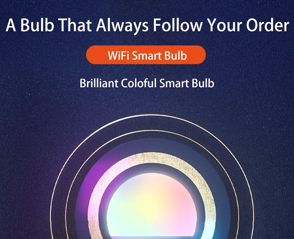 Description Picture 2 of itemTuya WiFi Smart LED Bulb Lights E27 RGB CW Dimmable LED Lamp 12W 15W 18W APP Voice Control Works With Alexa Google Assistant