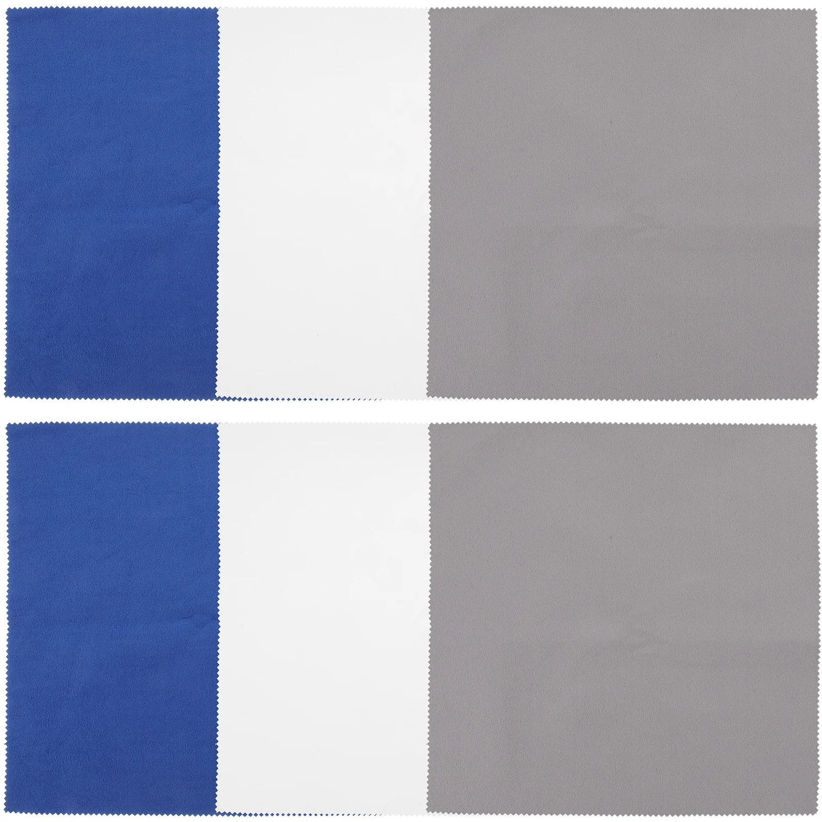 

6 Pcs Piano Polishing Cloth Clarinet Cleaning Guitar Microfiber Cello for Dusting