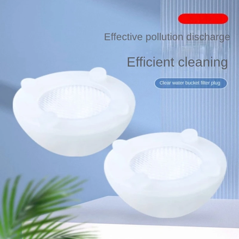 

2PCS For Narwal J1 / J2 / J3 Robot Vacuums Cleaner Replacement Spare Parts Clean Water Tank Filter Plug Household Cleaning