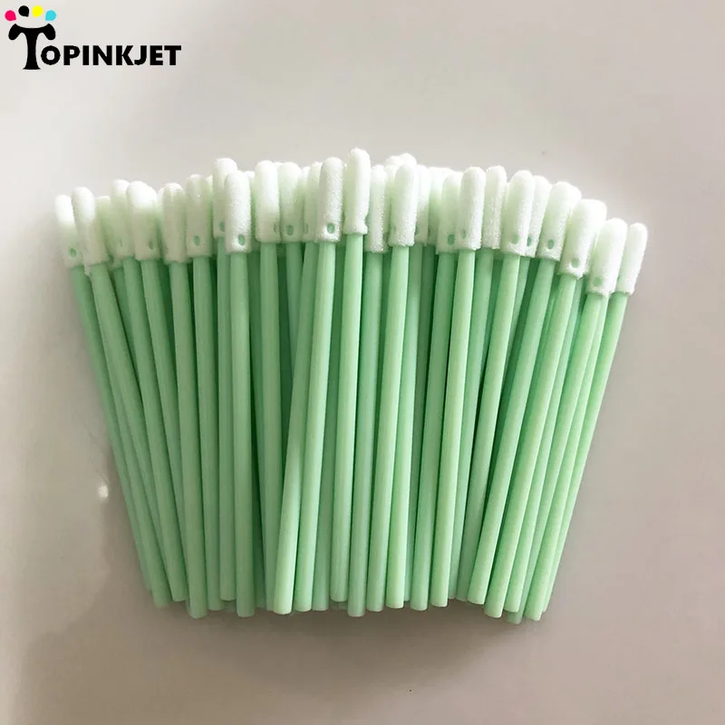 Fiber Optic Cleaning Tool Micro Cleaning Foam For Fiber Printhead Tool 100pcs fiber optic cleaning tool