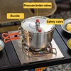 Outdoor Micro Pressure Cooker for Camping, 1-3 Person Stainless Steel Cookware Pot with Storage Carry Bag for Hiking, Picnic 5