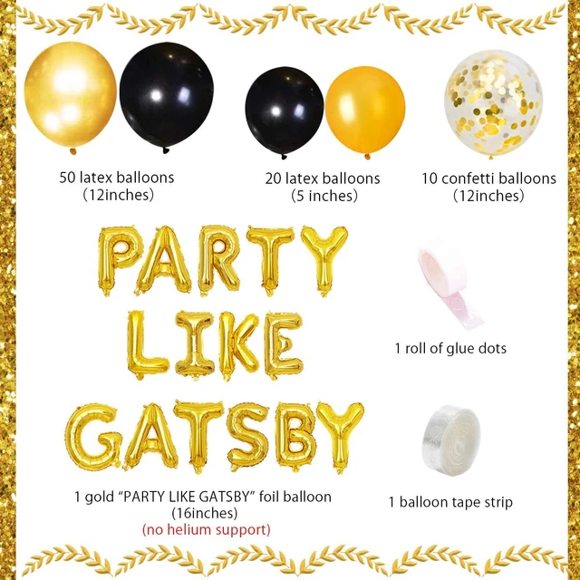 Background Information Great Gatsby  Great Gatsby Decorations Party Decor  - Theme - Aliexpress