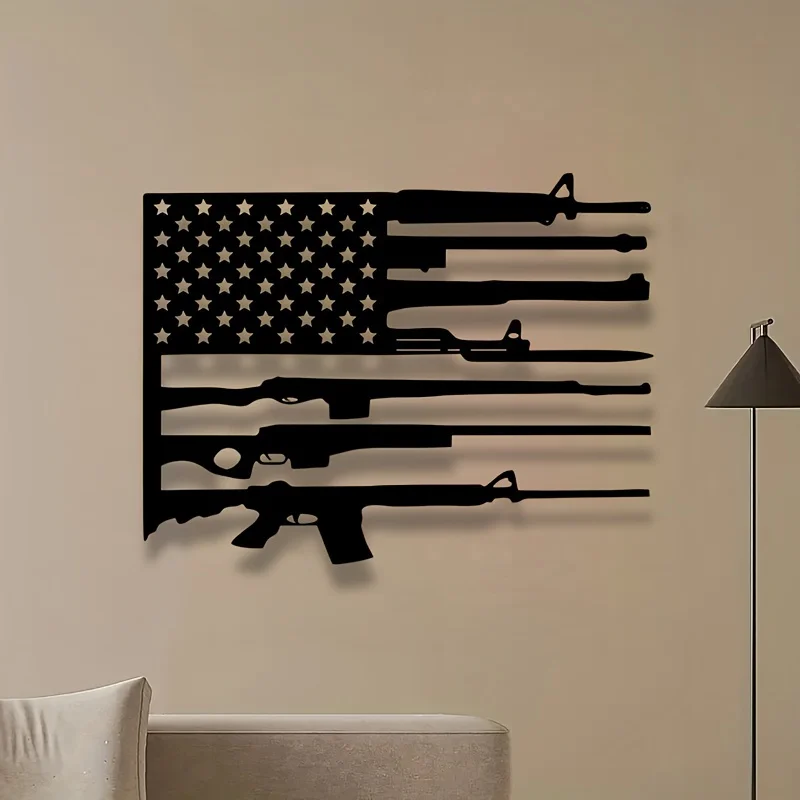 American Flagge Wandteppich – Vintage Design, 150x100 Cm, Aus Polyester