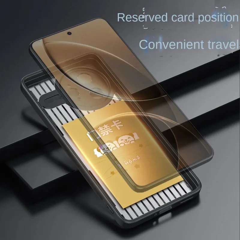 Aluminium Alloy Magnetic Shockproof Cooling Case with Heat Dissipation and Camera Protection