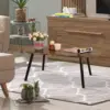 Small Coffee Table Cloud Shape Coffee Table Industrial Coffee Tables Wood Irregular Center Table Floor Table Mid Century 4