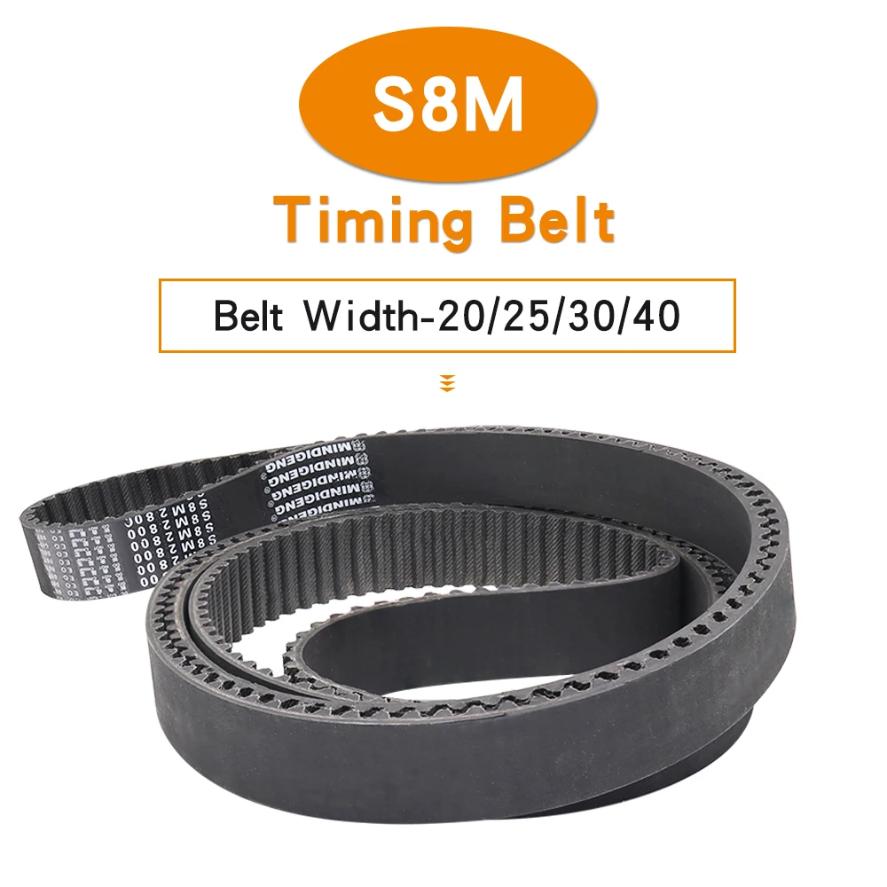 TimingBeltS8M2304238423922400245624962504260027042800Teeth