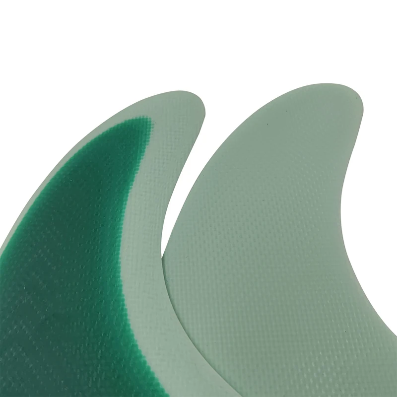 UPSURF-FUTURE Keel G5 Twin Fins Surfboard Fins, High Performance Fiberglass Core, Surf Fins Quilhas Single Tabs, M Twin Fin Set