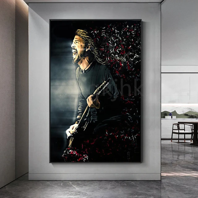 Poster Music Foo Fighters, Canvas Foo Fighters