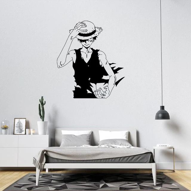 일본 원피스 애니메이션의 매력을 가득 담아, 벽을 멋지게 장식하세요!