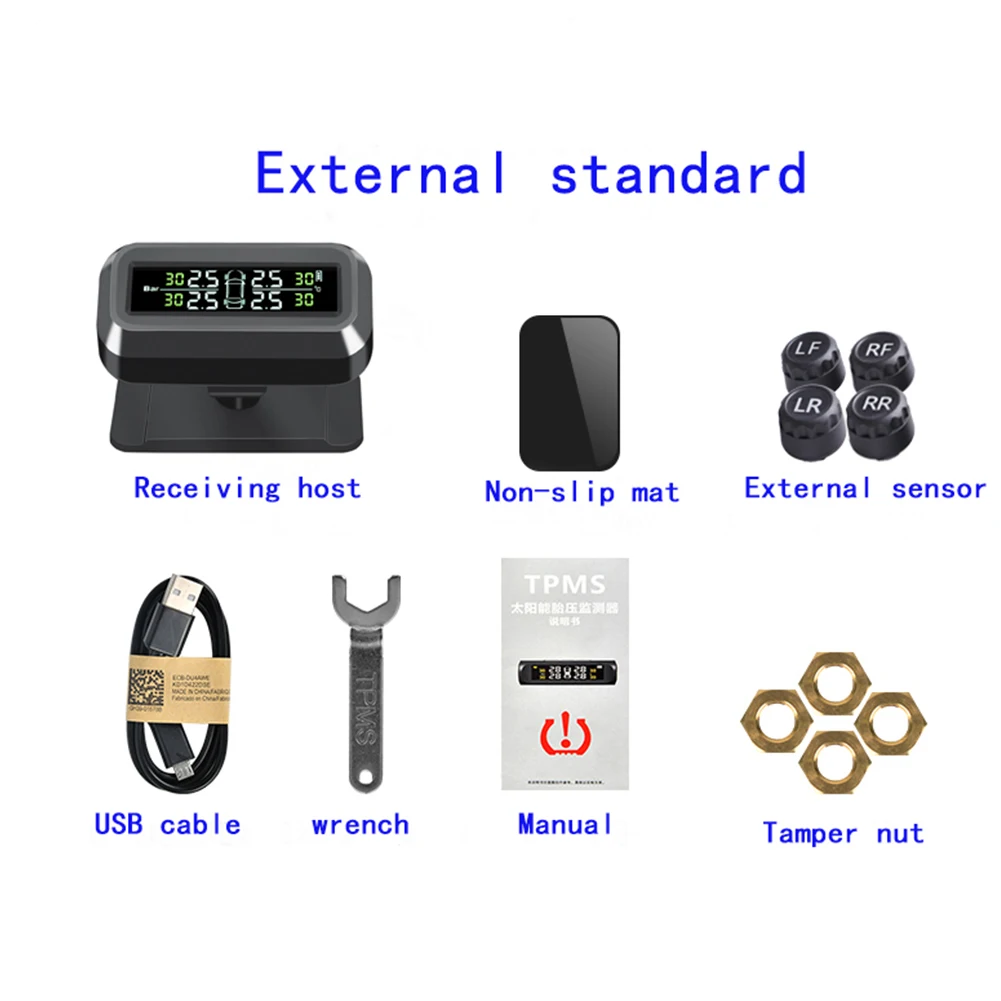 C68 USB + ¾籤 LCD ڵ TPMS Ÿ̾ з   ý,  4  