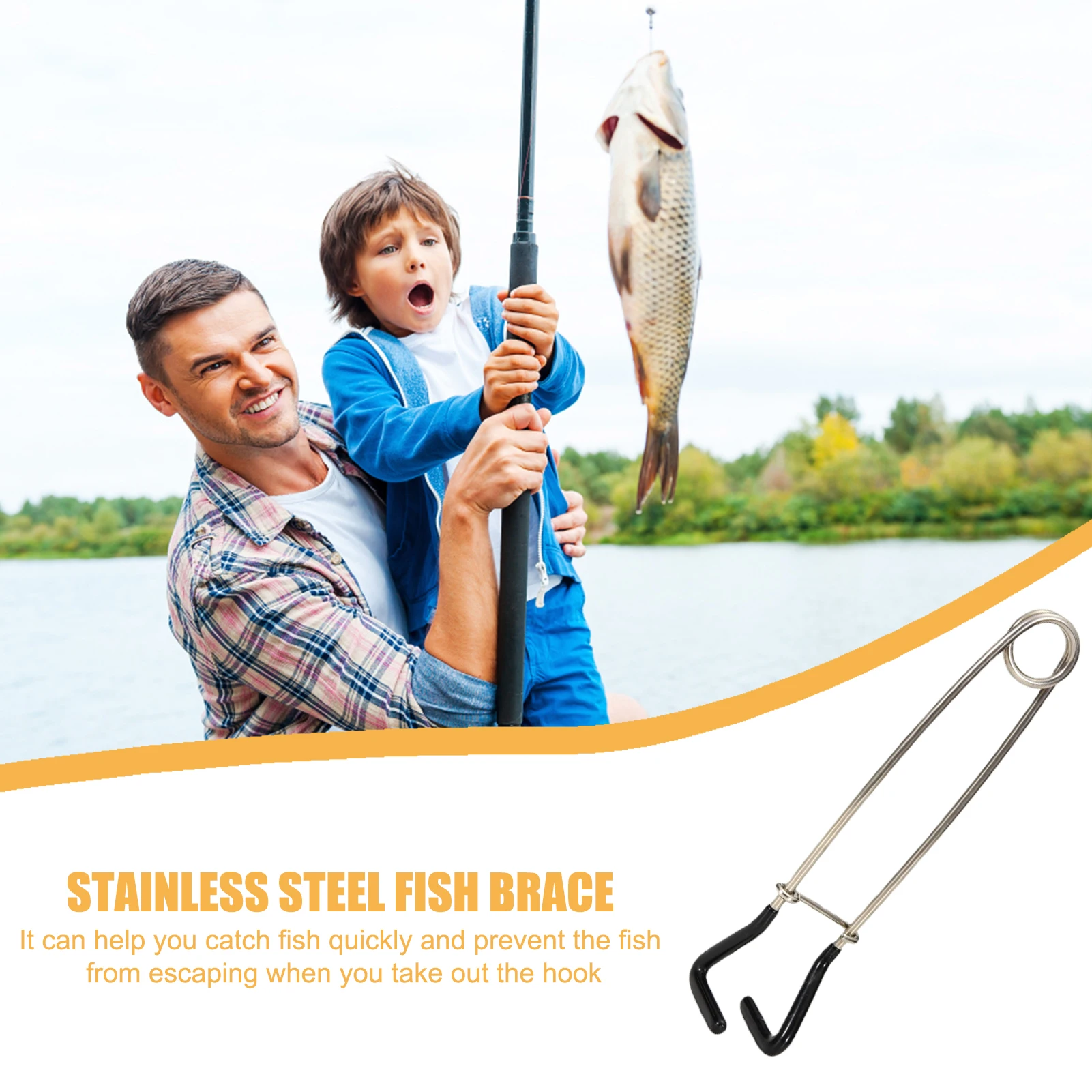 Fish Mouth Opener Stainless Steel Fish Mouth Hook Remover Useful Fish Mouth  Opening Dilator For Outdoor Use - AliExpress