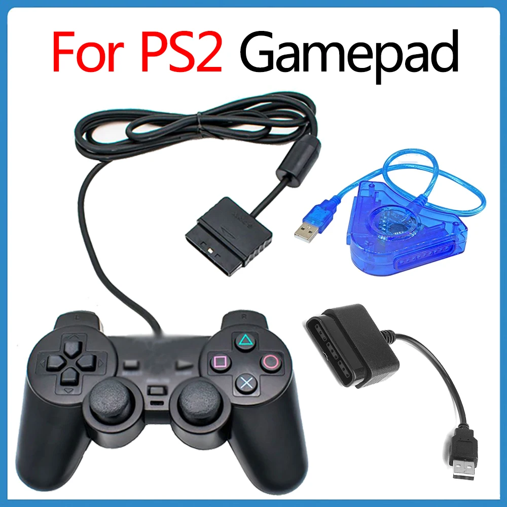 For PS2 Gamepad For Sony Playstation PS2 Controller Wired
