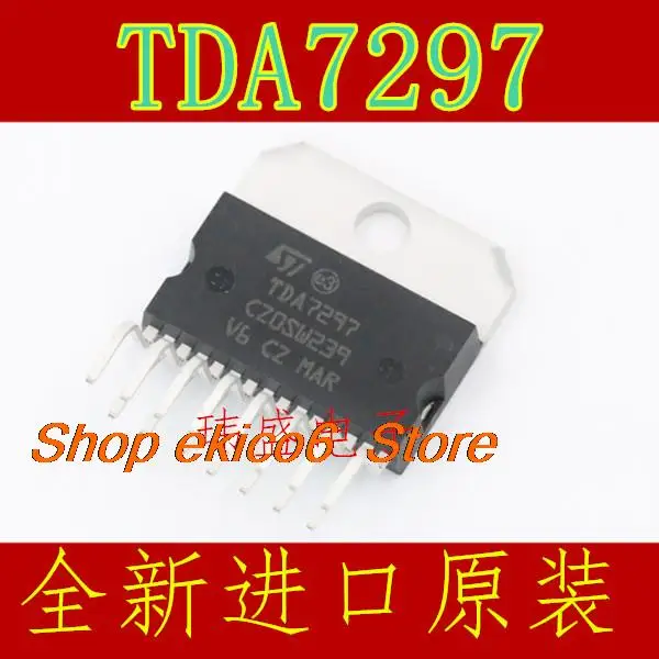 

Original stock TDA7297 6.5-18V 15W*2 ZIP-15