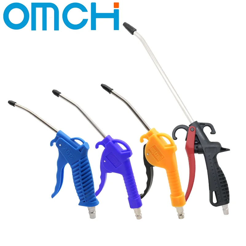 PNEUMATIC Air Blow Clean ปืน EU และญี่ปุ่นประเภทเป่าปืนอัดลมทําความสะอาดเครื่องมือสเปรย์ฝุ่น 1/4 "พอร์ต Duster ทําความสะอาด 1
