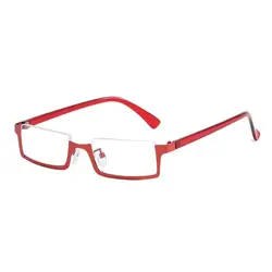 Ultralight Metal Blue Light Blocking Glasses (Wine red)