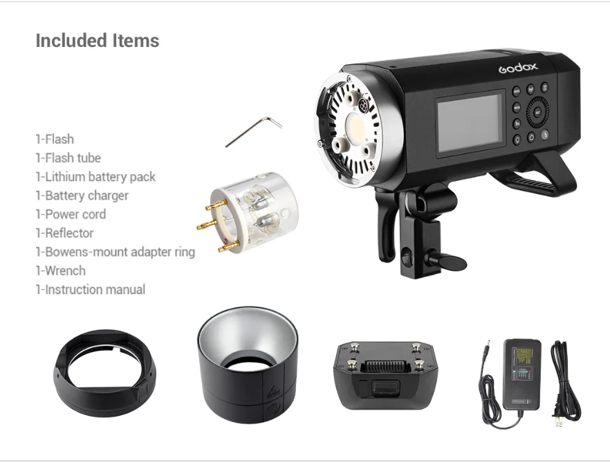 Godox AD400Pro Flash Light AD300Pro AD200Pro AD100Pro AD600Pro AD600BM Outdoor Flash 2.4G 1/8000 HSS TTL for Canon Nikon DSLR 6