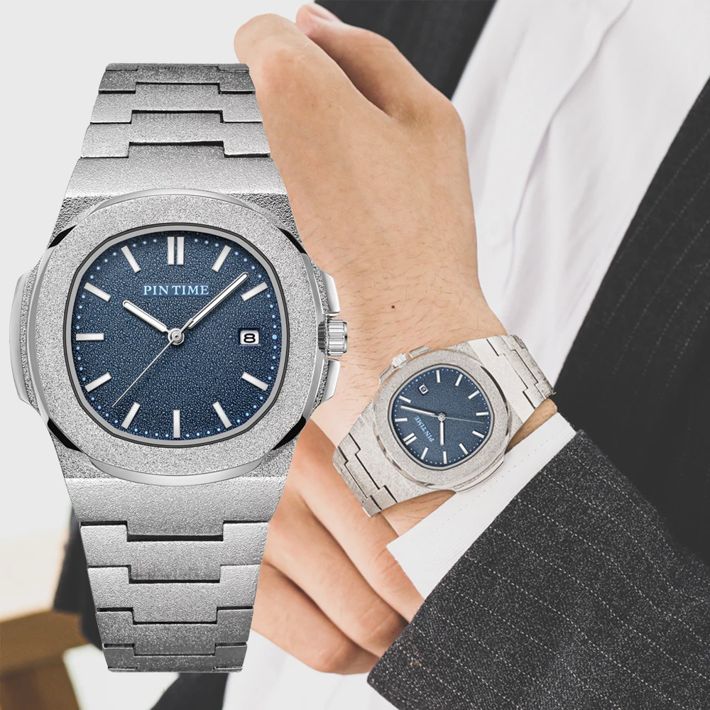 

Mens Fashion Quartz Watch Movement Design Men Women Top Brand Luxury Male Casual With Stainless Steel Watch