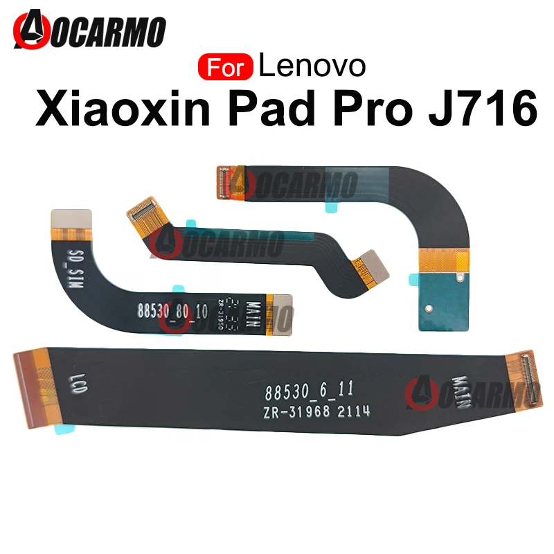 

Для Lenovo Xiaoxin Pad Pro J716 ЖК-дисплей подключение материнской платы разъем SD SIM динамик материнская плата гибкий кабель запасные части