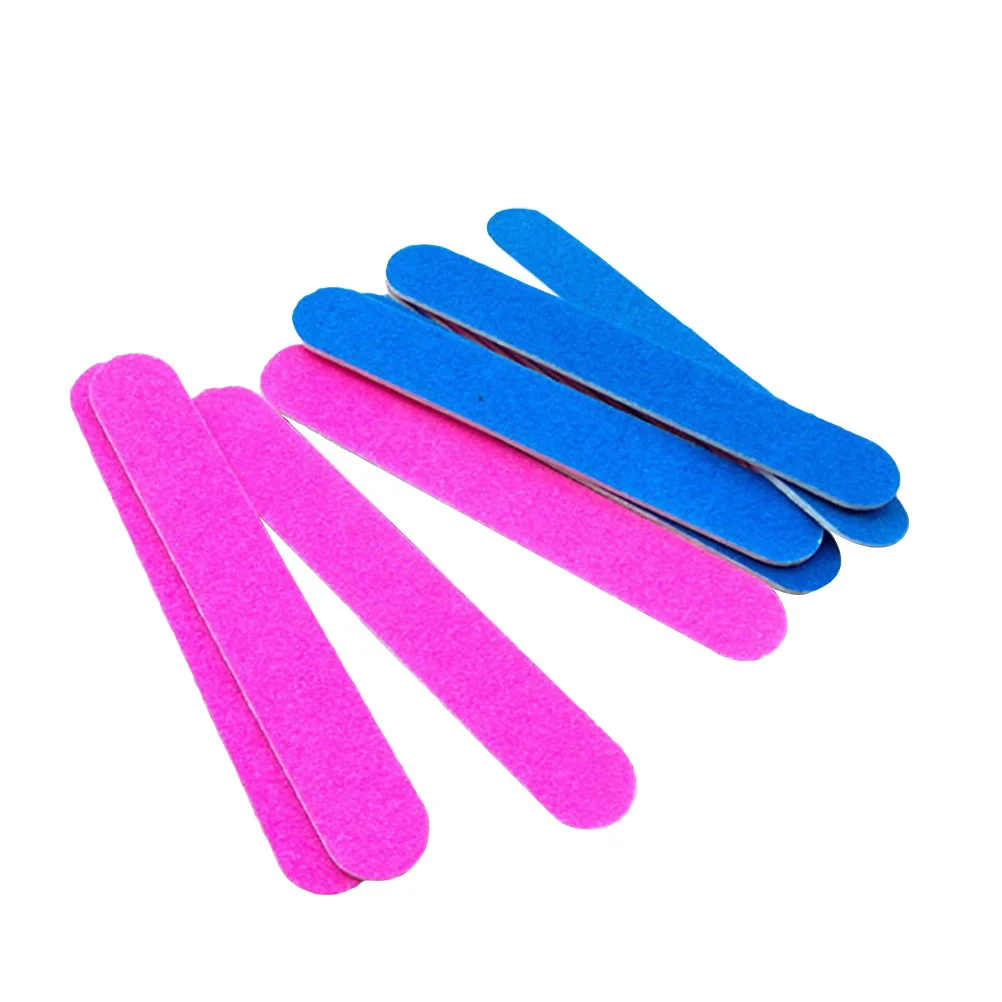 Nail Files Nail Buffer Nail Sanding Files Nail Pedicure Manicure Tool for DIY Nail Nail Salon Nail Polisher 5 10pcs nail file lime 100 180 double side grinding sanding buffer nail files uv gel polish manicure pedicure files nail tools