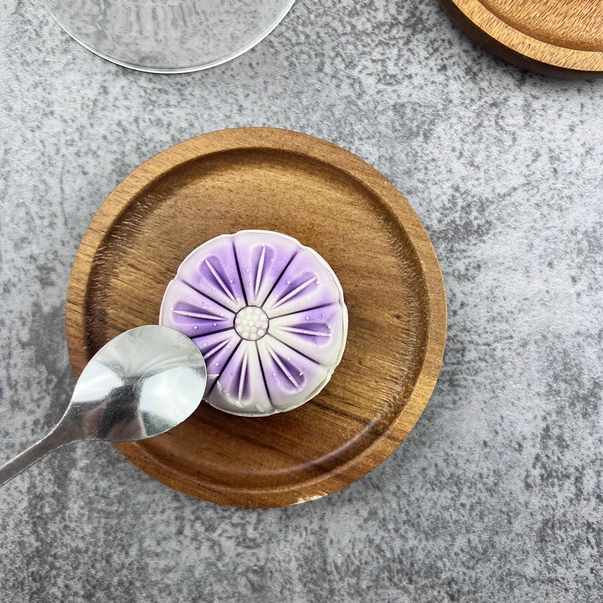 1pc-Elegant Mini Dessert Display Tray with Glass Dome - Versatile & Chic Perfect for All Occasions