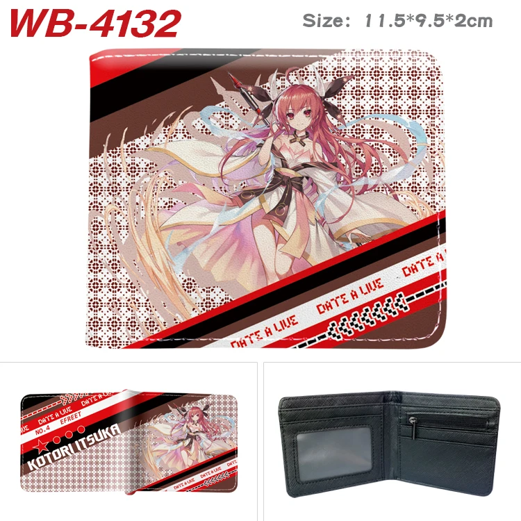 Anime DATE A LIVE Männer Geldbörsen Cartoon Tokisaki Kurumi Kurze Frauen Geldbörse mit Münzfach – Detail 23