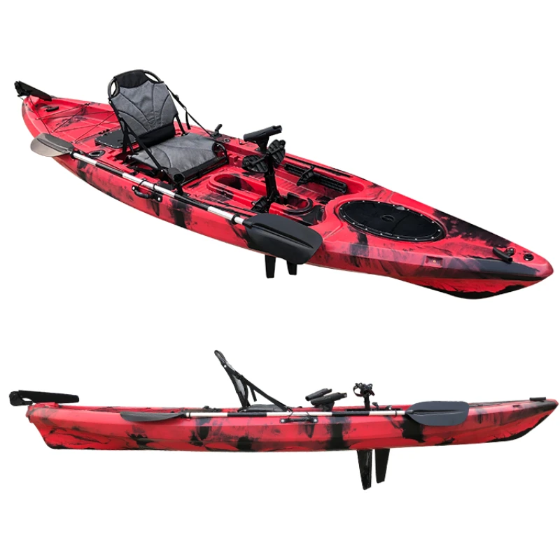 

Single Seat Angler Fishing Kayak Pedal Drive