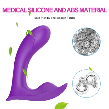 10 Speeds Panties Vibrators Clit Stimulate Wearable Dildo Vibrator Sex Toy For Adult Women Female Masturbator Remote Control 6