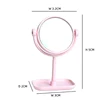 1/12 Dollhouse Mini Dressing Mirror Golden Frame Makup Mirror Model Simulation Fitting Room Furniture Supplies Ornaments 4