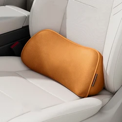 Ergonomic Lumbar Support Cushion for Enhanced Comfort (Orange)
