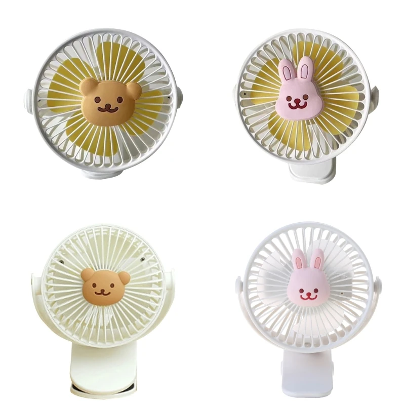 

Portable Baby Stroller Fan for Car Seat Pushchair Accessories Quiet Fan Mini Clip-on Cooling Fan Home Tabletop Fan