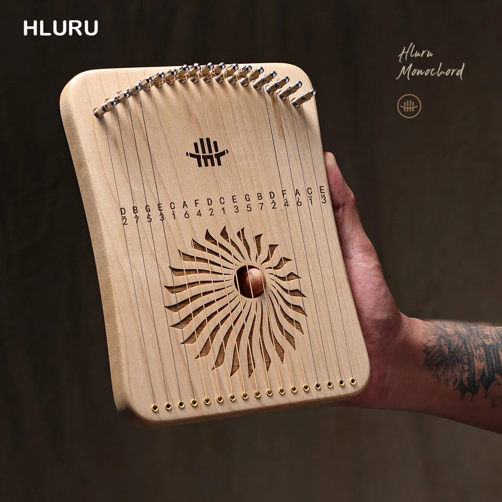 Hluru Lyre 31 17 Strings Harp Lyre Professional Fingerplay 17 31 Strings Harp Piano Beginner Portable Instrument