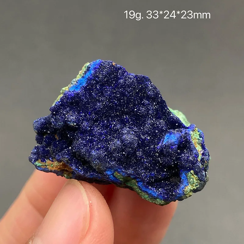 100% natural azurite and malachite symbiotic raw stone mineral specimen healing crystal gem collection