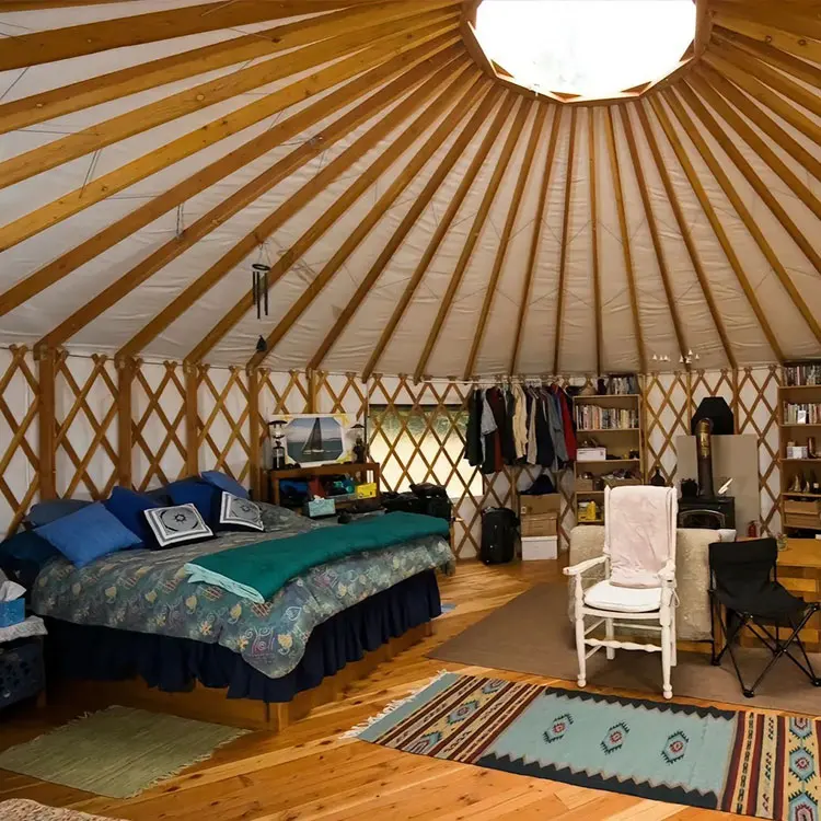 Luxury Four-Season Mongolian Yurt Tent 6