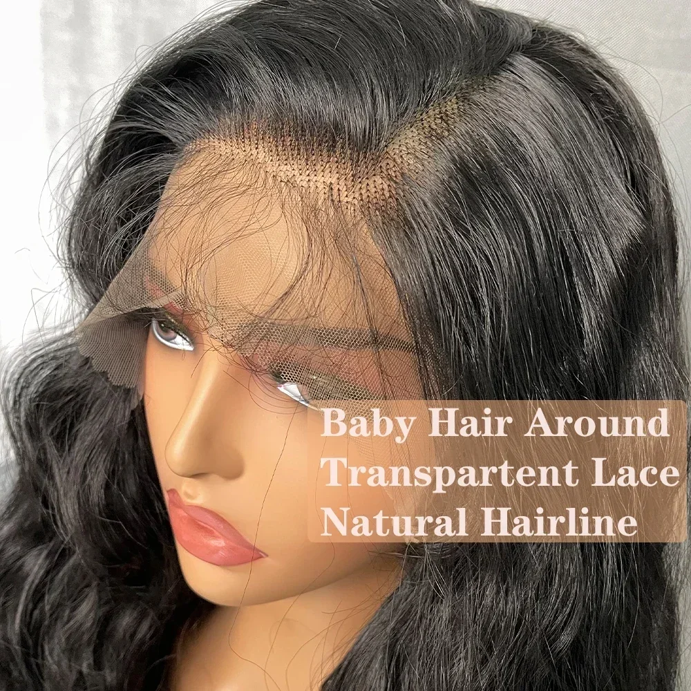 X-TRESS Synthetic Lace Front Hair Wigs for Women 32inch Long Loose Wave Black Color 13X6 Lace Frontal Wig with Natural Baby Hair lace front wig lace wigs synthetic wigs womens synthetic wigs