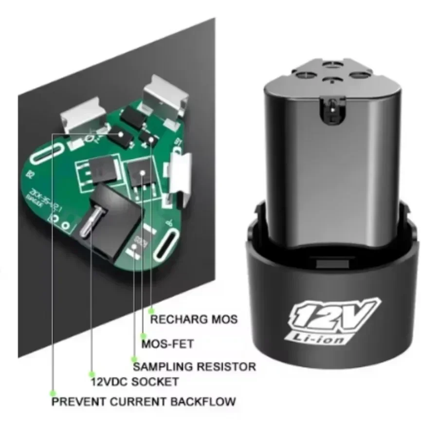 Power Tool Batteries 12V-4.0Ah universal lithium batteries for electric screwdrivers drills mini angle grinders and other power tools Rechargeable Batteries