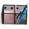 Mesh Magnetic Pencil Holder Metal Stationary Organizer Desktop Stationery Storage Mesh Basket for Refrigerator Locker Office 6