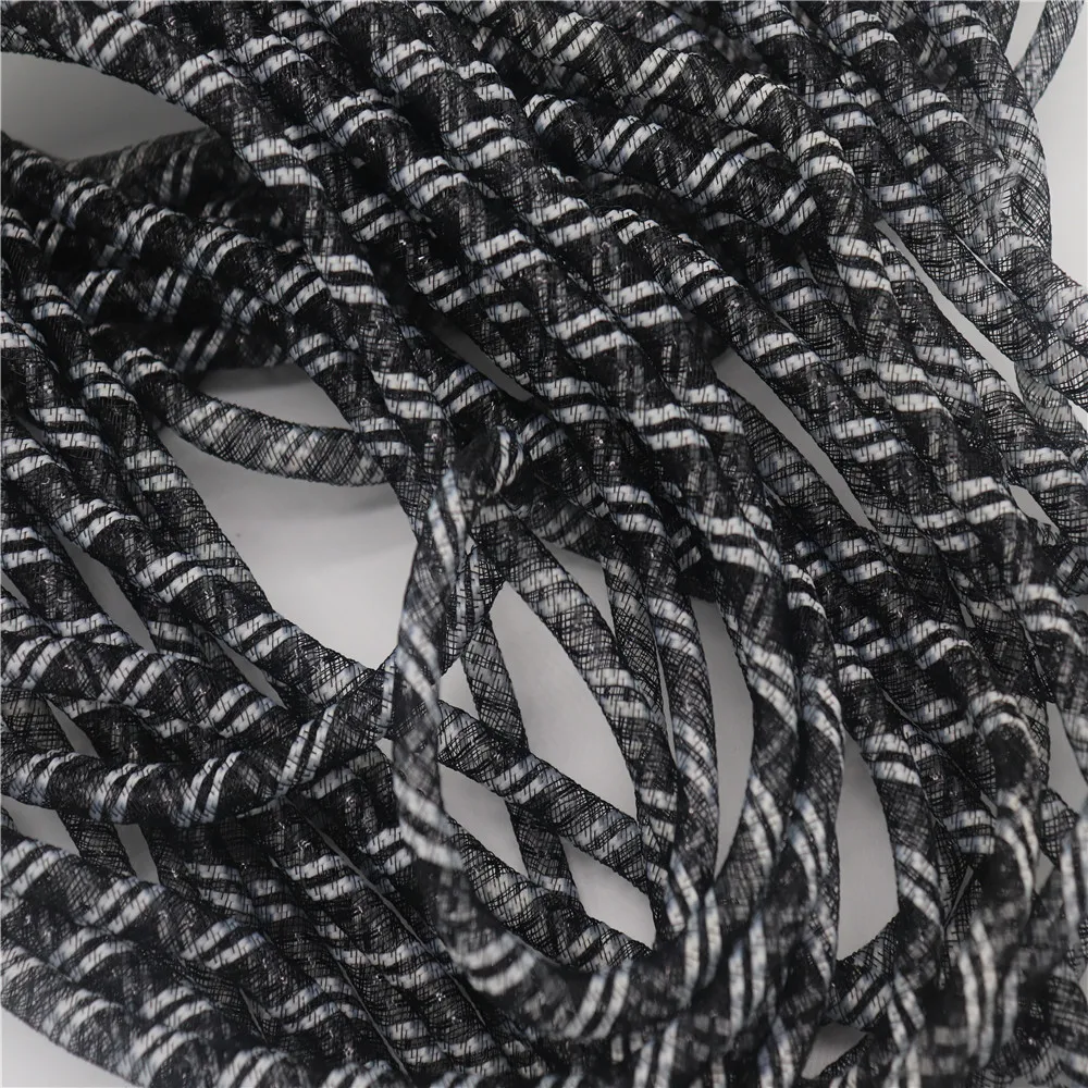 8mm 30Yards Plain Tubular Crin Mesh Tube Crin Horsehair Braid Tube Cyberlox