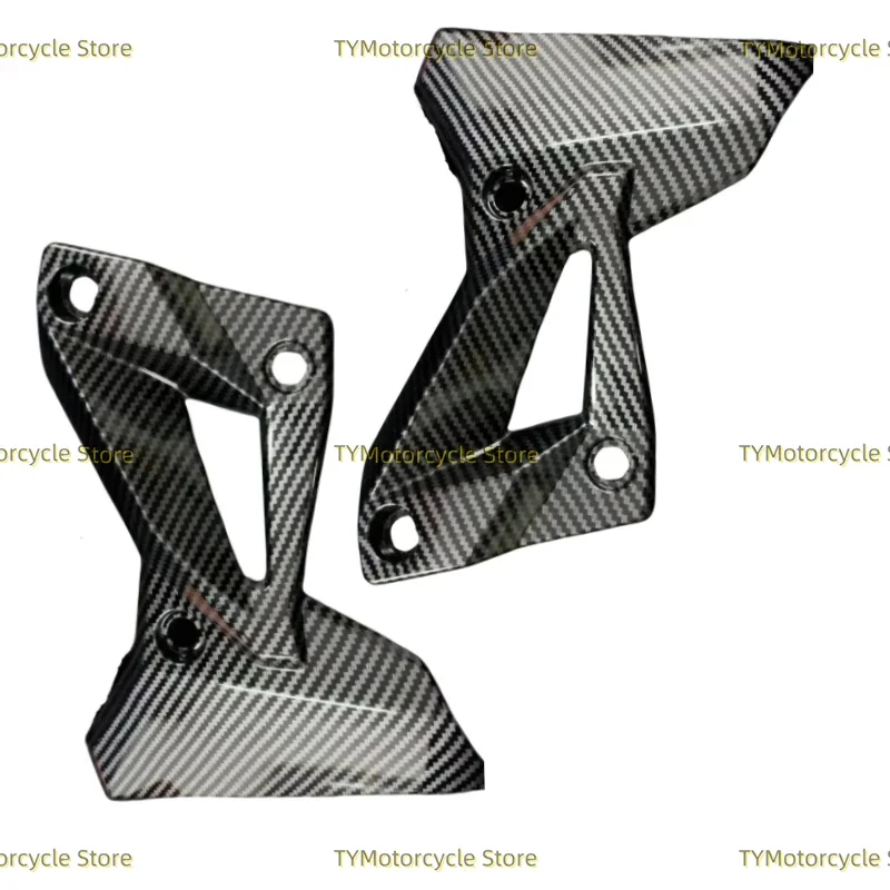 Motorcycle ABS PLASTIC Hydro Dipped Side Frame Radiator Guard Fairing Fit for KAWASAKI Z400
