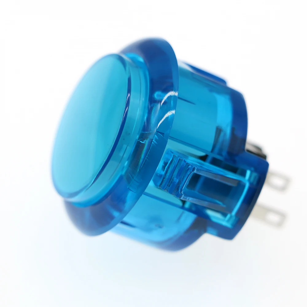 Clear Durable Arcade Push Button for Multicade Video Game Consoles