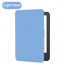 Sleek Magnetic PU Leather Ebook Cover, 6 - Inch (Light Blue)