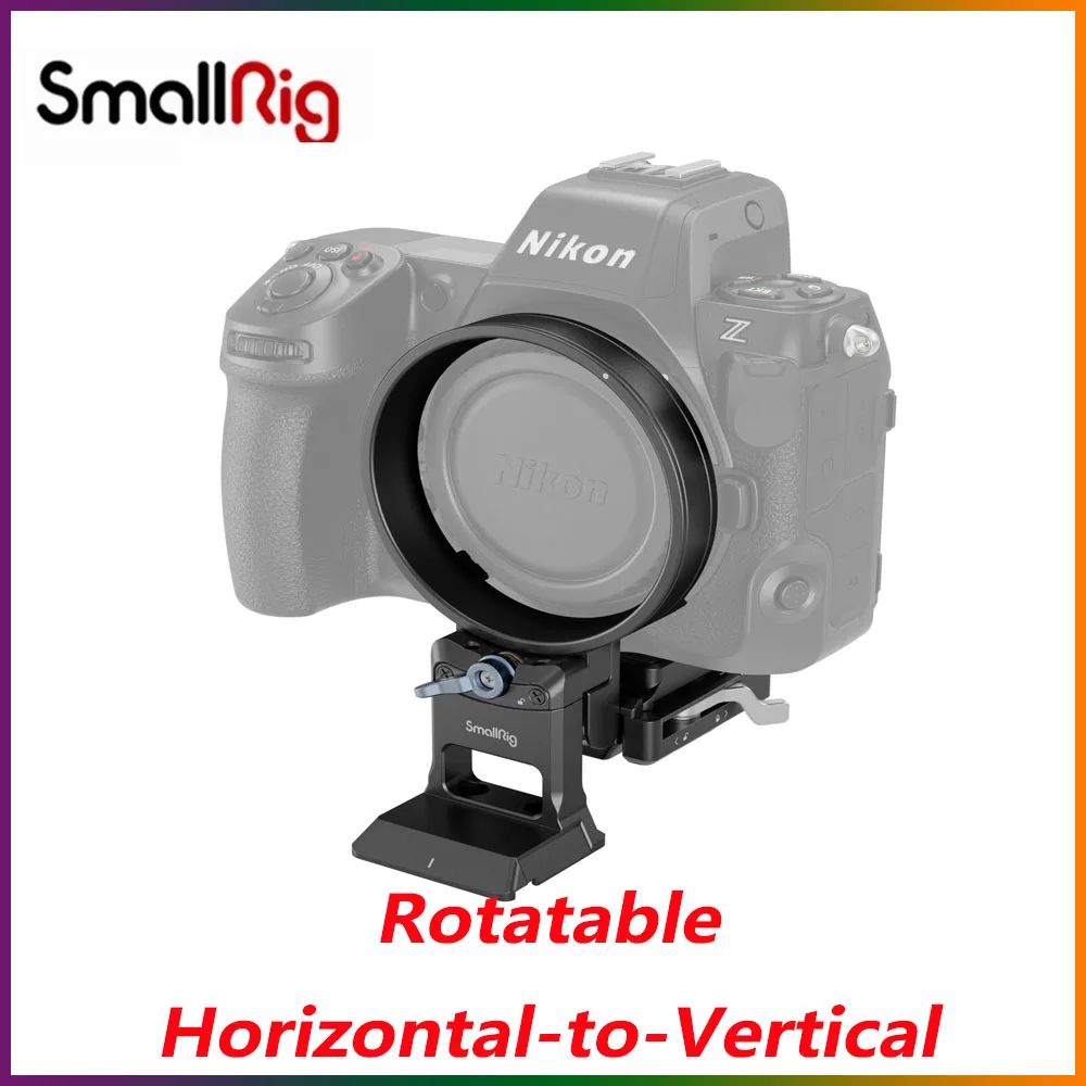 

SmallRig Rotatable Horizontal-to-Vertical Mount Plate Kit for Nikon Specific Z Series Cameras 4306