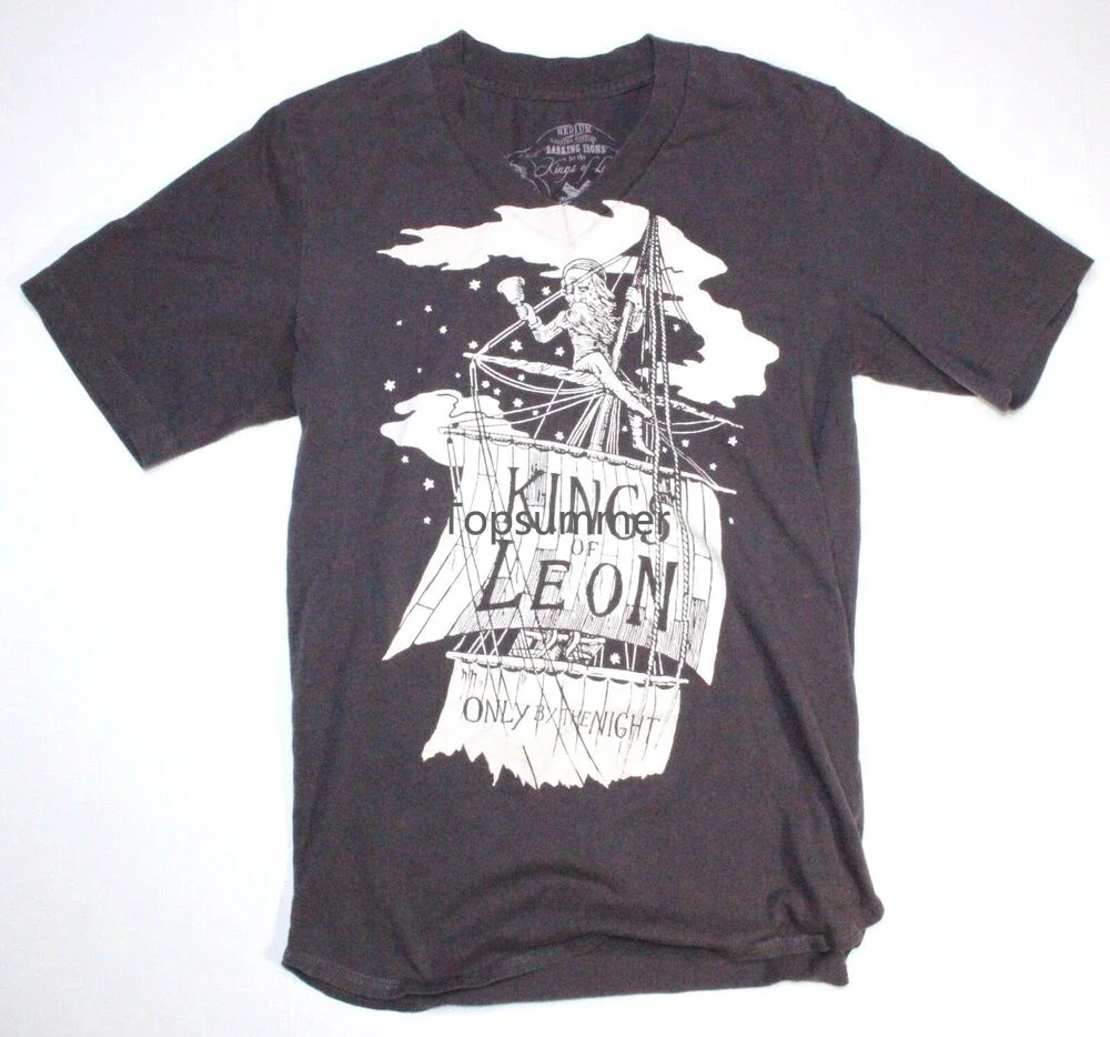 

Kings Of Leon Only By The Night • Rare Graphic Gray T-Shirt Mens • Size M