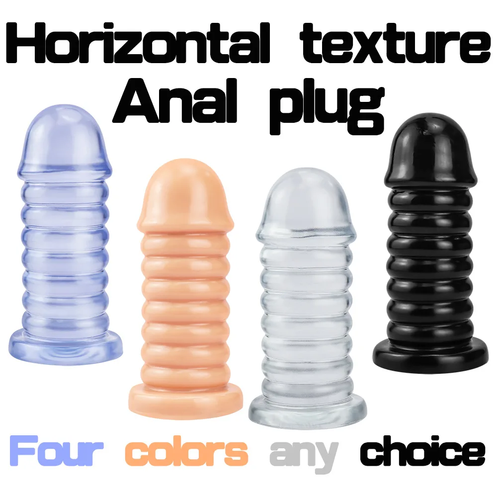 

4 Colors Large Beads Anal Plug Huge Butt Plug Anus Dilator Anal Expansion Vaginal Masturbator Aldult Sex Toys For Women Men Gay