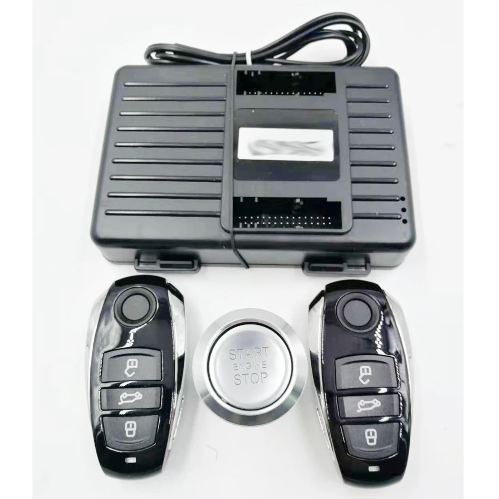 For Volkswagen Phaeton 2004-2015 Push Start Kit Remote Start System Keyless Entry System Remote Start Stop Car Parts  Accessorie