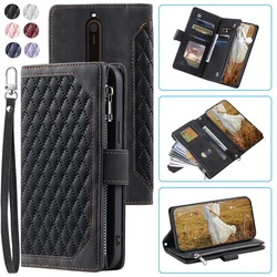 Portafoglio in pelle elegante con multi scomparti per carte e tracolla
